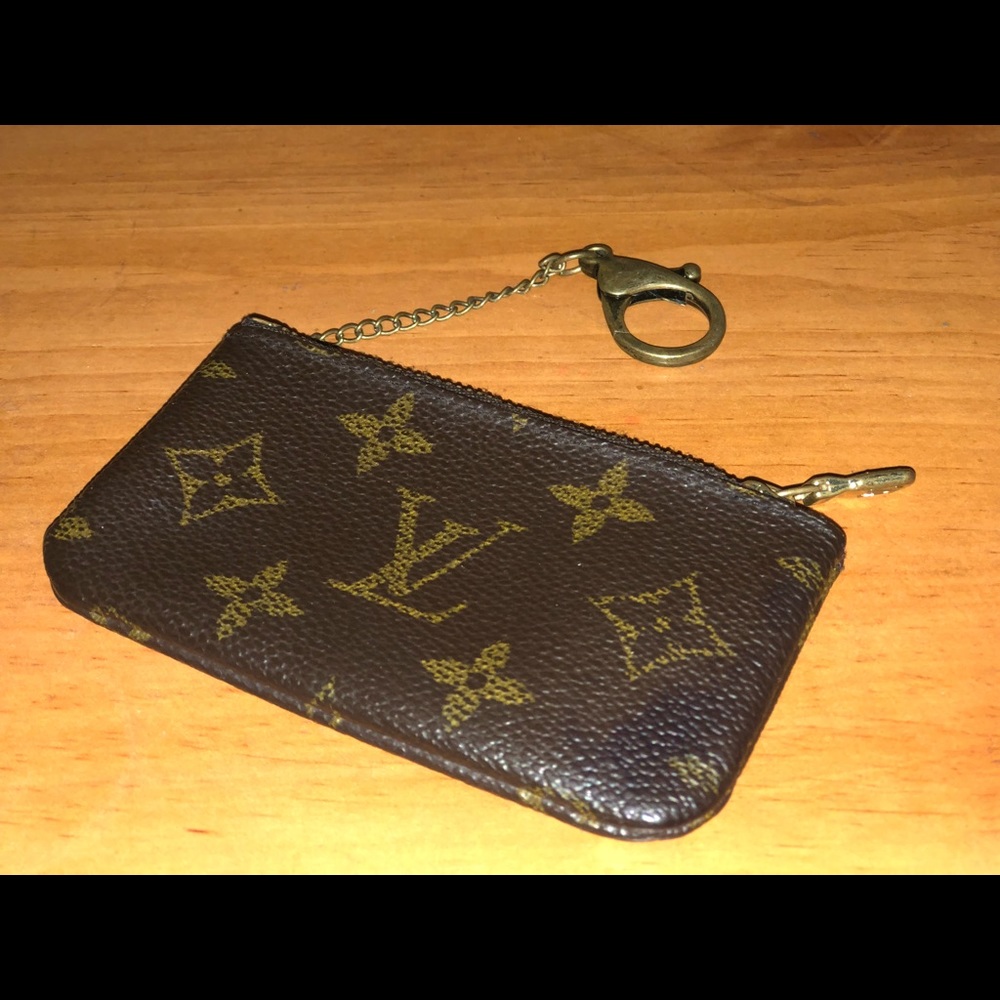 Authentic Vintage LV coin pouch purse